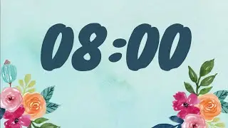8 Minute Spring timer with Music and Alarm