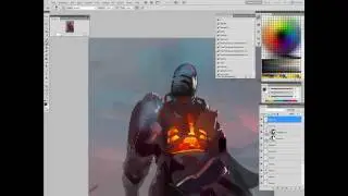 Speed painting a robot