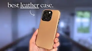 Why this is the BEST leather case for your iPhone 15 Pro | ‘The Aspen’ by Andar