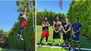 I tested my VERT with NBA trainer  (SURPRISE ENDING) Must see!!