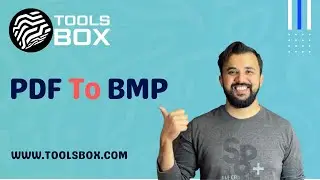 How To Convert PDF To BMP | WWW.TOOLSBOX.COM