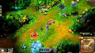 League of Legends Fox Fire Ahri Gameplay | Commentary