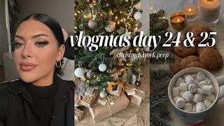VLOGMAS DAY 24 & 25 🎁 christmas week prep | hair, nails, lashes, etc.