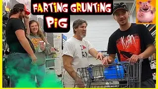 FARTING with GRUNTING LIKE A PIG!!! 🐷💩 Funny Fart Prank! 🐖💨