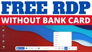 How to Create free RDP Without Bank Credit Card in Mobile and PC For Watch Time & CPM Work