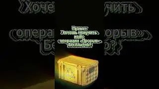 Бесплатная раздача кейсов csgo 2023 Оружейный Кейс операции прорыв бесплатно раздача скинов csgo
