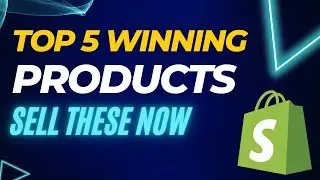 Top 5 Products to sell in April 2024 | Shopify Dropshipping