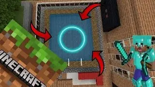 como hacer un escondite en tu piscina (minecraft)
