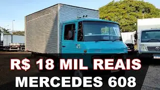 SÓ MERCEDES 608 A VENDA A PARTIR DE 18 MIL