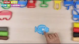 Fish Clay Ideas | DIY VIdeos for kids | Wow Kidz | Wow Kidz Fun N Learn