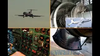 Plane in reverse! Reverse thrust for braking on landing. Full version, part 1