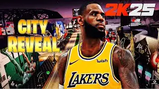 THE NEW CITY IN NBA 2K25 LOOKS AMAZING!!!