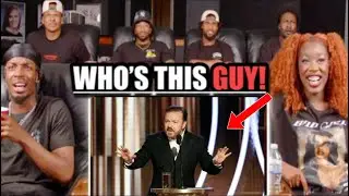 SIBLINGS REACT TO RICKY GERVAIS -GOLDEN GLOBES 2020 REACTION - HE HAS NO CHILL