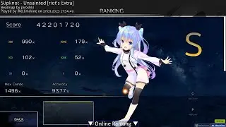 osu! Slipknot - Unsainted (Difficulty - riot's Extra) (beatmap by riot & Daycore) S Rank