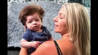 Шевелюра у младенца о которой мечтают многие