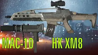 Battlefield 2 mod HK XM8 and MAC-10 Gameplay against Ukrainian zombies Download Link