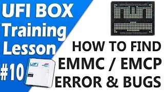 UFI Box Training Lesson 10 | How to Find Emmc Error | How to Check Emmc Health | Check Emmc Damaged