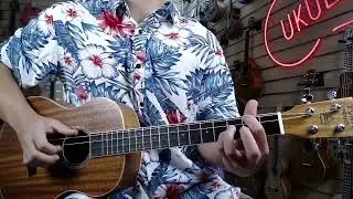 Bondi Arcadia Mahogany Baritone Ukulele Sound Demo - BO-EM-B