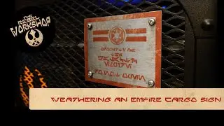 Weathering an Empire cargo sign