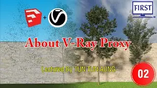 How To Use The V-Ray Proxy In SketchUp ( Part-2 )