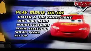 Opening to cars on DVD(2006) DVD menu.