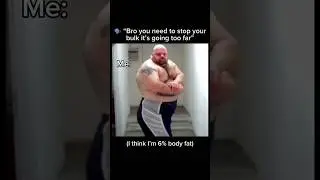 Your bulk is over, sorry. #fit #fitness #gym #bodybuilding #workout #lift #muscle #diet