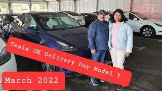 Tesla Model Y delivery day (March 2022) experience- Tesla Manchester delivery centre