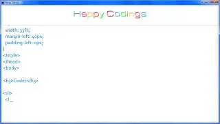 HTML | Ul tag padding left margin left