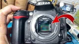 How to Clean Sensor Camera Nikon ..!