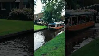 Explore peaceful Giethoorn Village in The Netherlands 🇳🇱 #giethoorn #netherlands #travel #nature
