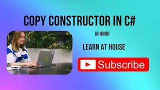 14-Copy Constructor in C# Explained with Example | C# Tutorial in Hindi
