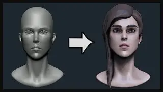 Speed Sculpting a Head in zBrush Tutorial