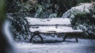 Fotografando a rua após a neve!