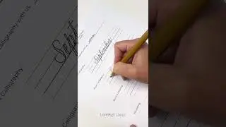 How To Write September In Calligraphy #calligraphy #letteringlove #september