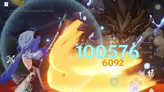 F2P build ganyu melt 100k! | genshin impact