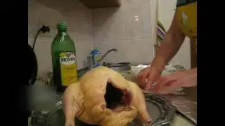 Утка с яблоками