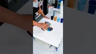 Gorgeous Acrylic Pouring Technique! 
