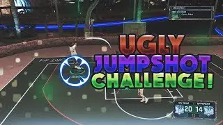 NBA 2K17 • UGLY CUSTOM JUMPSHOT CHALLENGE! • UGLY JUMPSHOT COST ME THE GAME!
