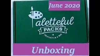 June 2020 Paletteful Petie Packs Unboxing