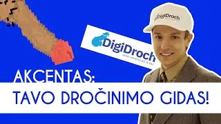 AKCENTAS: DROČINK IR UŽDIRBK!