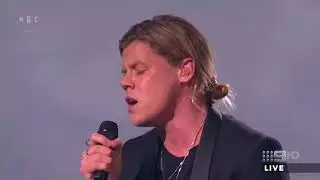 Conrad Sewell - 'Healing Hands' Featuring MGC (TV Week Logies, 01/07/18).
