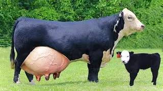 Most beautiful cow in the world☀️Hereford ☀️Top 10 biggest cattle breed☀️highest milking Girolando