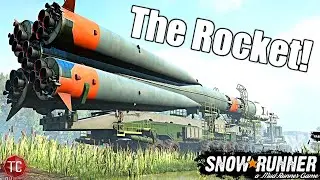 Rocket Transport To Launch Pad - Snowrunner | Nintendo Switch