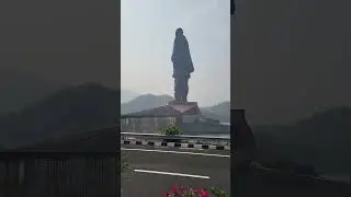 statue of unity driving view #statueofunity #gujarat #kevadia #statue