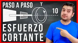 🔥 10 Ejercicios Resueltos de ESFUERZO CORTANTE en FLECHAS *BIEN EXPLICADO* 🔴 TORSIÓN Parte 2