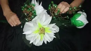 Фантазийные цветы из пластиковых бутылок 🥀#ростовыецветы #
