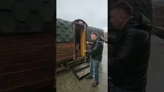 Самая Теплая Баня Бочка! 