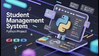 🎓 Student Management System Project Using Python || OOP Concepts mini python project for beginners.