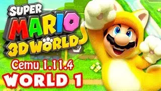 Super Mario 3D World Cemu 1.11.4 Performance Test (i7 4790K and 980Ti)