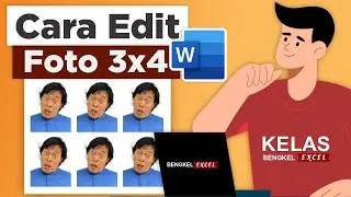 cara edit poto 3x4 #shorts #shortvideo #bengkelexcel